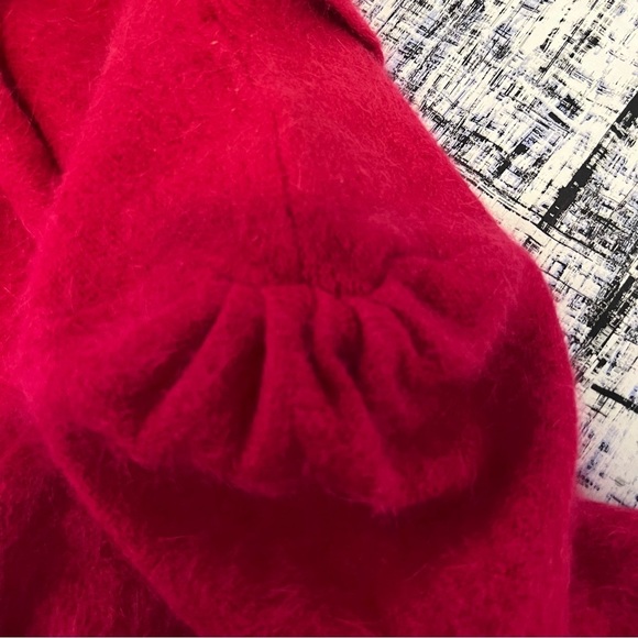 Vintage Magnolia Lambswool and Angora (rabbit hair) shrug size M - Picture 10 of 11